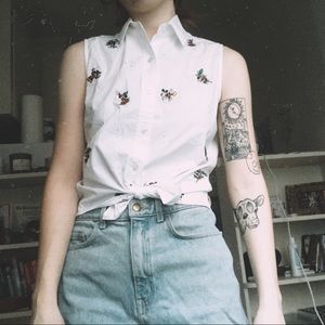 Vintage Disney Store Mickey Sleeveless Top